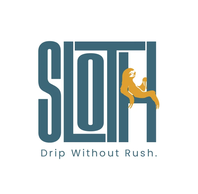 Sloth logo exploration, concept four
